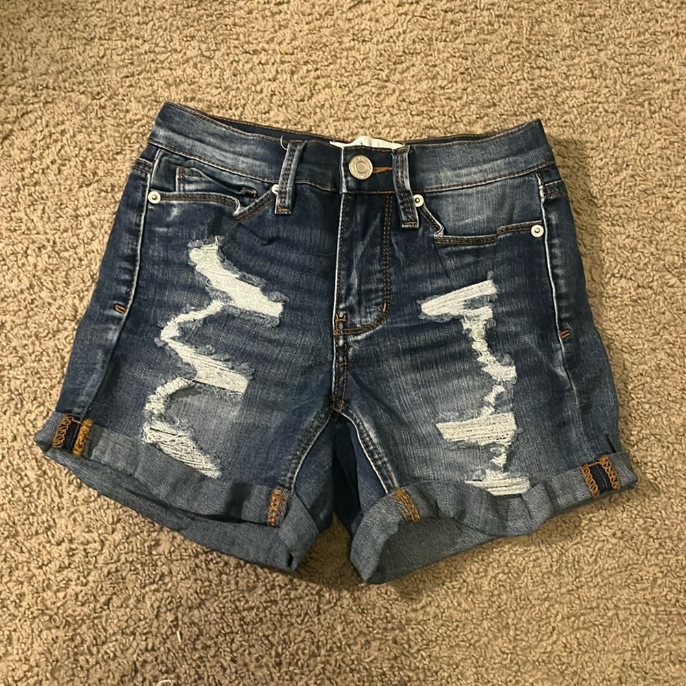 Ripped shorts